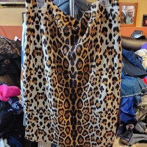 Doublju Animal Print Skirt